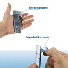 Carica l&#39;immagine nel visualizzatore di Gallery, 7 Pesi equilibratura NERO 12x5g adesivi in acciaio Striscia... - Ilgrandebazar