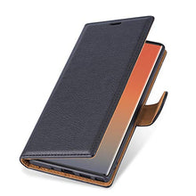 Carica l'immagine nel visualizzatore di Gallery, Case Collection Custodia per Huawei Y6p Cover (6,3") a Libretto in Pelle Blu