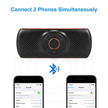 Carica l&#39;immagine nel visualizzatore di Gallery, Aigoss Vivavoce Bluetooth 4.2 per Auto con Siri e Google Assistant, Kit per...