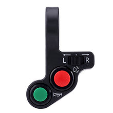 Carica l'immagine nel visualizzatore di Gallery, Manubrio Interruttore Qiilu 22mm (7 / 8inch) manubrio del motociclo...