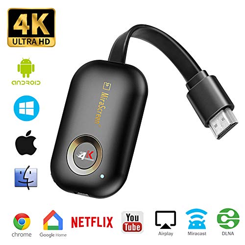 WiFi Display Dongle, 4K HDMI TV Wireless Receiver, Supporto S