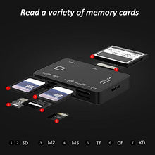 Carica l'immagine nel visualizzatore di Gallery, zedela USB 3.0 Super Speed Multi Card Reader 7 in 1, Lettore DKQ-All-USB