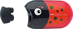 Faber-Castell 183526 Temperamatite, Rosso - Ilgrandebazar