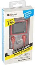 Carica l'immagine nel visualizzatore di Gallery, Xtreme 27702R Lettore MP 4/MP 3 con Schermo da 1.8", Completo di MicroSD da 8 GB, Cavo Dati e Auricolare