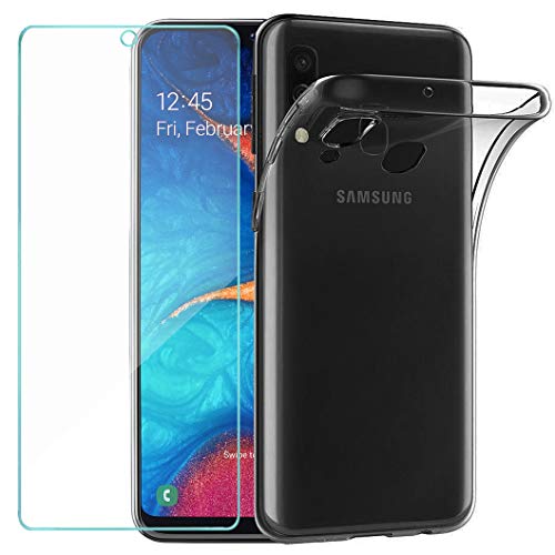 Wanxideng - Cover per Samsung Galaxy A20e, Custodia Morbida Trasparente... - Ilgrandebazar