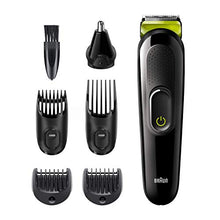 Carica l'immagine nel visualizzatore di Gallery, Braun Tutto-In-Uno MGK3221 Regolabarba Uomo, Tagliacapelli, Lame Affilate,...
