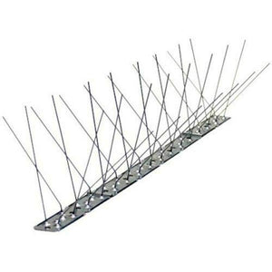 BETTINI DISSUASORI Inox 80 Punte Anti PICCIONI COLOMBI in Kit da 5 PZ da 1 MT Totale 5 MT