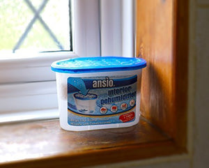 Deumidificatore interno ANSIO, dispositivo Confezione da 10 - Vasca 500 ml