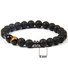 Carica l&#39;immagine nel visualizzatore di Gallery, UEUC chakra yoga Balance bracciale in pietra naturale diffusore onice... - Ilgrandebazar