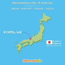 Carica l&#39;immagine nel visualizzatore di Gallery, Tè Verde Matcha Biologico in Polvere [ GRADO PREMIUM ] da 100 grammi. 100 g