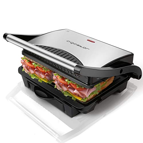 Aigostar Hett 30HHJ - Panini Maker/Griglia, Pressa a sandwich, 30HHJ, 1000w - Ilgrandebazar