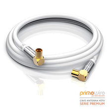 Carica l'immagine nel visualizzatore di Gallery, CSL-Computer PW - 5m 135db HDTV Cavo 5,0 m TV Angolare Maschio/Femmina - Ilgrandebazar