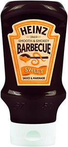 Heinz Sweet Barbecue Top Down - Pacco da 10 x 500 g
