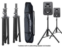Carica l&#39;immagine nel visualizzatore di Gallery, 2pezzi Box cavalletto treppiede con borsa per Audio Speaker altoparlante...