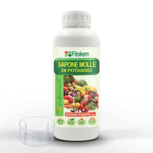 Carica l'immagine nel visualizzatore di Gallery, Fitokem Sapone Molle di potassio Biologico per orto e Frutta corroborante Lava Melata 1 Litro
