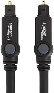 AmazonBasics - Cavo audio ottico digitale Toslink, 1 m