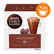 Carica l&#39;immagine nel visualizzatore di Gallery, Nescafé Dolce Gusto Chococino Cioccolata, 6 Confezioni da 16 Capsule (96...