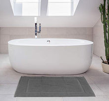 Carica l'immagine nel visualizzatore di Gallery, Utopia Towels - 2 Tappetino Bagno, Tappeto Bagno (53 x 86 cm, Grigio) Grigio - Ilgrandebazar