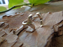 Carica l&#39;immagine nel visualizzatore di Gallery, ✿ ANELLO PIEGATO PIÙ RAPIDO ring anello dichiarazione bohemien argentato,...