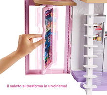 Carica l&#39;immagine nel visualizzatore di Gallery, Barbie- La Nuova Casa di Malibu, Playset Richiudibile su Due Piani con Accessori, 61 cm, Giocattolo per Bambini 3+ Anni, FXG57 - Ilgrandebazar
