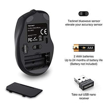 Carica l'immagine nel visualizzatore di Gallery, TECKNET PRO Mouse Senza Fili, 2600DPI, Durata delle batterie di 24 Mesi, Blu