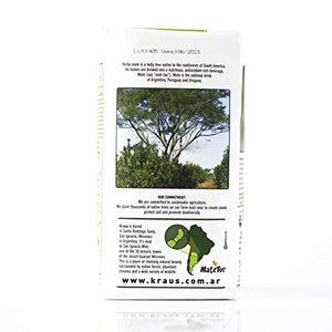 Yerba Mate Kraus Foglie Pure Biologica 500 500 g (Confezione da 1)
