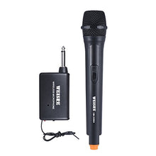 Carica l&#39;immagine nel visualizzatore di Gallery, ammoon Microfono Handheld Senza Fili Unidirezionale Dinamico Amplificatore... - Ilgrandebazar