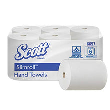 Carica l&#39;immagine nel visualizzatore di Gallery, Scott 6657 Slimroll Asciugamani in Rotolo, 6 Rotoli da 165 m, 1 Velo, Colore... - Ilgrandebazar