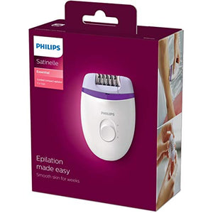 Philips BRE225/00 Satinelle Essential Epilatore Elettrico Compatto,...