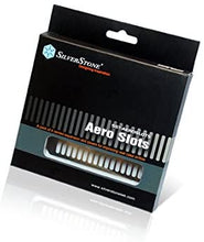 Carica l'immagine nel visualizzatore di Gallery, SilverStone SST-Aeroslots - placca di ventilazione per slot PCI, 4 pezzi, effetto Nickel