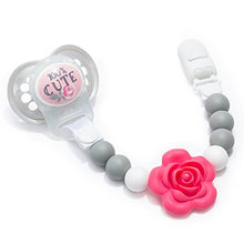 Carica l&#39;immagine nel visualizzatore di Gallery, Clip Ciuccio per Dentizione, Confezione da 2 Design Ragazze, Porta... - Ilgrandebazar