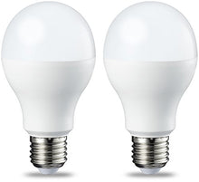 Carica l'immagine nel visualizzatore di Gallery, AmazonBasics Lampadina LED E27, 14W (equivalenti a 100W), Confezione da 2