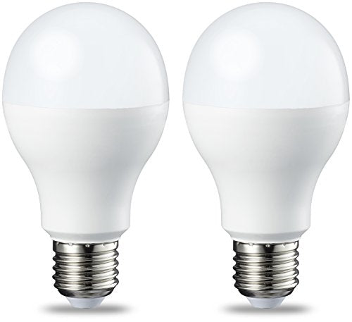AmazonBasics Lampadina LED E27, 14W (equivalenti a 100W), Confezione da 2
