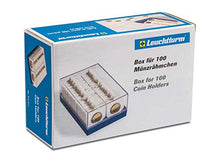 Carica l&#39;immagine nel visualizzatore di Gallery, Leuchtturm 315511 scatola di plastica per 100 cartoncini monete, Blu - Ilgrandebazar