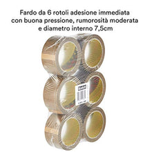 Carica l'immagine nel visualizzatore di Gallery, Scotch Nastro adesivo 3M da imballaggio per traslochi e 6 Rotoli, Avana - Ilgrandebazar