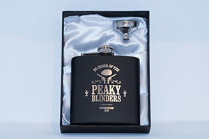 Fiaschetta da regalo 150 ml con scritta “Peaky Blinders” perfetta per... - Ilgrandebazar