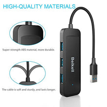 Carica l&#39;immagine nel visualizzatore di Gallery, Beikell Hub USB 3.0, 4 Porte Ultra Sottile per MacBook Air, Mac...