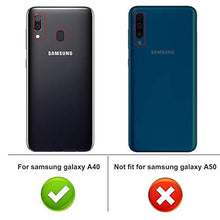 Carica l&#39;immagine nel visualizzatore di Gallery, HOUROC Cover Samsung Galaxy A40, Custodia Protettiva in TPU Premium Noir - Ilgrandebazar