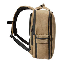 Carica l'immagine nel visualizzatore di Gallery, AmazonBasics - Zaino vintage, per fotocamera Pro DSLR e laptop, in tela...