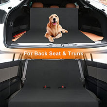 Carica l'immagine nel visualizzatore di Gallery, URAQT Coprisedile Auto per Cani, 600D Oxford Coprisedile Posteriore Auto Cani, Coprisedili Auto Posteriore Impermeabile per Cani, Antigraffio, Protezione per Auto Antiscivolo per Cani, 125cm x 145cm