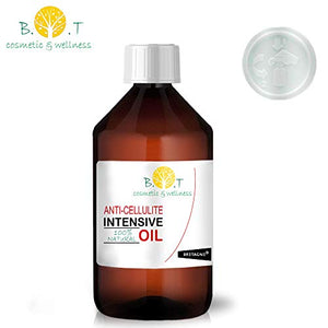 Olio Intensivo Anti cellulite Dimagrante 100% Naturale con Oli essenziali di limone, rosmarino, cannella, basilico e ginepro 250 ml - Penetra 6 volte più in profondità