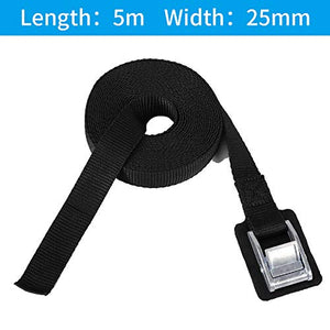 2 Pezzi Cinghie con cricchetto, KNMY Cinghia di fissaggio, di...