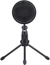 Carica l&#39;immagine nel visualizzatore di Gallery, AmazonBasics - Mini microfono a condensatore da scrivania, Nero - Ilgrandebazar