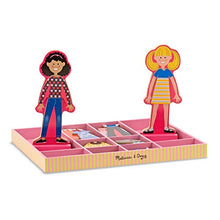 Carica l&#39;immagine nel visualizzatore di Gallery, Melissa and Doug Gioco magnetico Abby &amp; Emma Dress-up Set, Multicolore - Ilgrandebazar