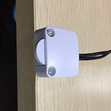 Carica l&#39;immagine nel visualizzatore di Gallery, FUJIE 2 Pezzi Interruttore per Porte Switch Push Porta Bianco - Ilgrandebazar