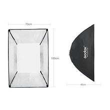 Carica l&#39;immagine nel visualizzatore di Gallery, Godox - Striscia Softbox per softbox, 60 cm x 90 cm, con griglia FW70x100