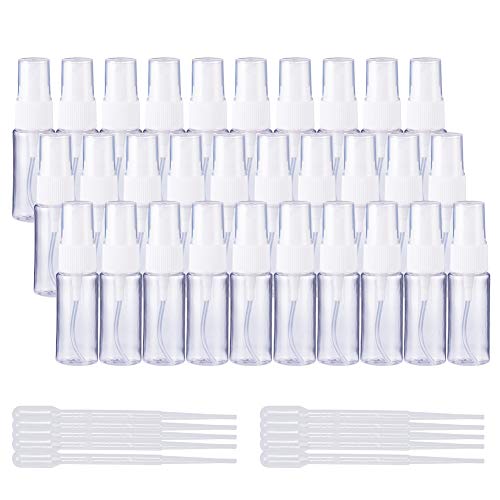 BENECREAT 30 Pack 20ml Polverizzatore, - Polverizzatore (Pipette)