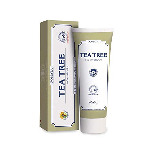 ERBORISTERIA MAGENTINA - POMATA TEA TREE DA 100 ML pomata multiuso ad ampio... - Ilgrandebazar