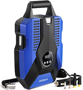 Compressori Portatili Akface, Gonfiatore Digitale per Pneumatici Auto,... - Ilgrandebazar