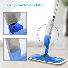 Carica l&#39;immagine nel visualizzatore di Gallery, Bellababy Mocio Lavapavimenti, Spray Mop Pavimenti con Un Flacone 1